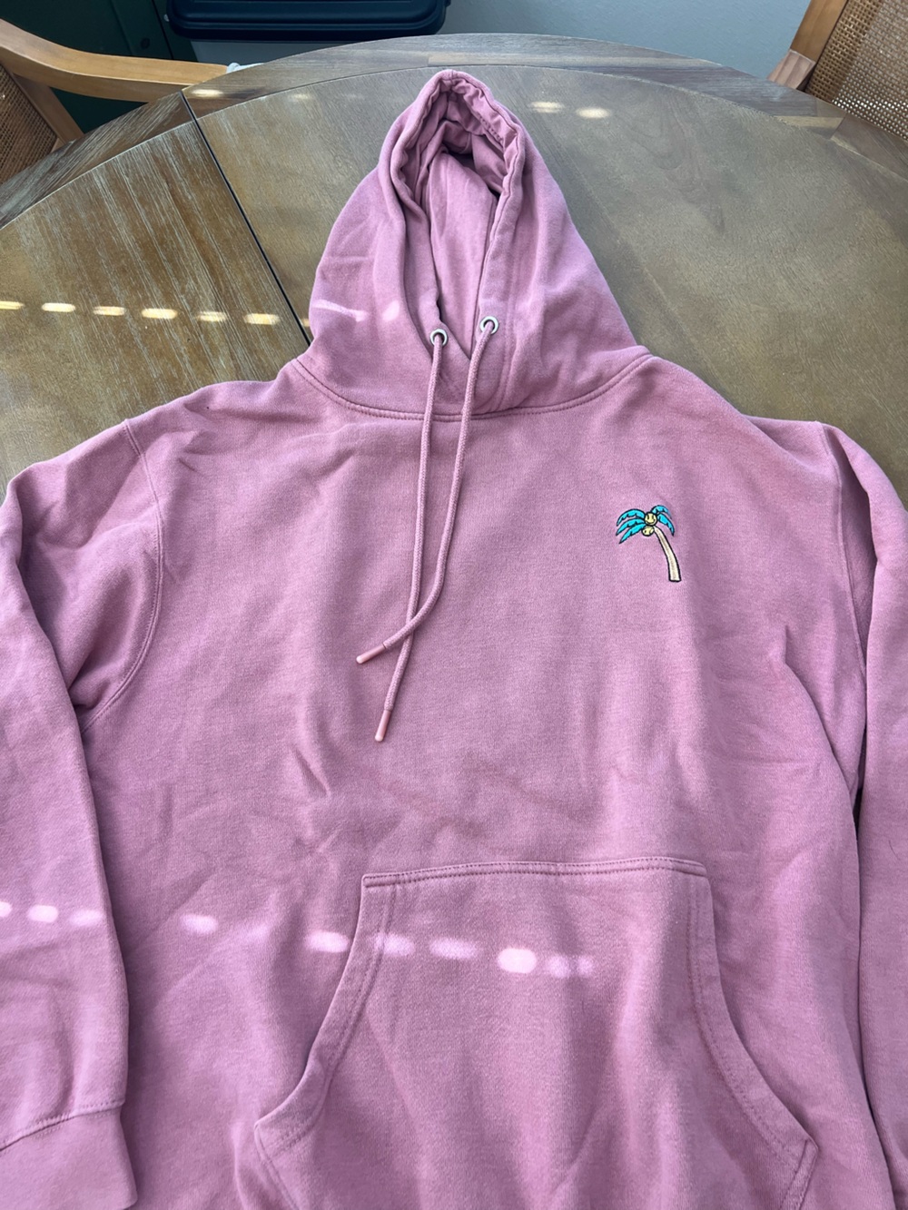 Palm Tree Smiley Face Hoodie